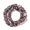 Handmade Lampwork Beads Strands LAMP-Q036-07E-2