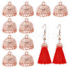 10Pcs Tibetan Style Alloy Pendant Bails FIND-CA0011-43RG-1