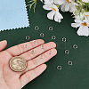 16Pcs 925 Sterling Silver Split Rings STER-HY0001-16-3
