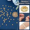 160Pcs Alloy Spacer Beads FIND-BC0004-90-4