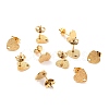 Ion Plating(IP) 304 Stainless Steel Stud Earring Findings STAS-I183-02A-G-1