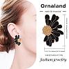 Vintage Flower Stud Earrings for Women JE1095C-2
