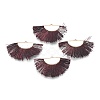 Nylon Tassel Pendants KK-F755-28G-06-NF-1