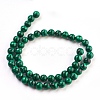 Synthetic Malachite Beads Strands TURQ-N006-8-2