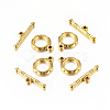 Tibetan Style Alloy Toggle Clasps X-GLF0322Y-2