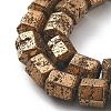 Electroplated Natural Lava Rock Beads Strands G-A251-A01-01D-3