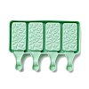 Food Grade DIY Rectangle Ice-cream Silicone Molds DIY-D062-06A-4
