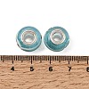 Rondelle Handmade Gold Sand Lampwork European Large Hole Beads LPDL-R007-07B-3