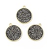 Rhinestone Pendants KK-C246-08LG-5