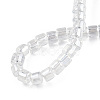Transparent Glass Bead Strands X-GLAA-N047-09-E01-4