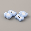 Food Grade Eco-Friendly Silicone Beads LS-SIL-WH0012-016A-1