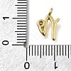 Brass Micro Pave Cubic Zirconia Pendants KK-B132-12G-N-3