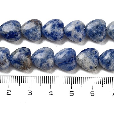 Natural Blue Spot Jasper Beads Strands G-B022-26C-1