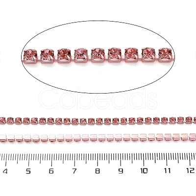 Iron Rhinestone Cup Chains CH-A008-01E-1