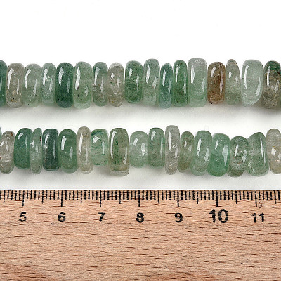 Natural Green Strawberry Quartz Beads Strands G-T141-24-1