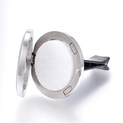316 Surgical Stainless Steel Car Diffuser Locket Clips STAS-H336-13-1