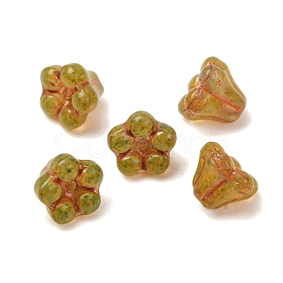 Handmade Lampwork Bead Caps LA-CBAA1BE-02K-1