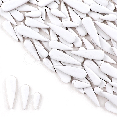 3 Styles Teardrop Shape Porcelain Mosaic Tiles PW-WGBCD43-01-1