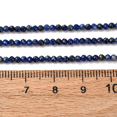 Natural Lapis Lazuli Beads Strands X-G-D165-B-2mm-1