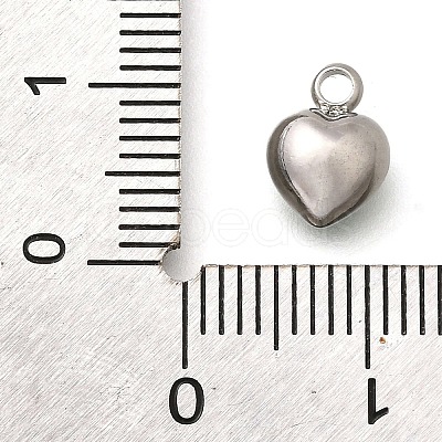 304 Stainless Steel with Rhinestone Pendants STAS-Q346-01P-04-1