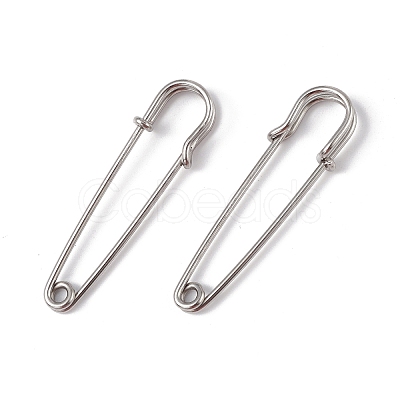 Non-Tarnish 304 Stainless Steel Safety Pins Brooch Findings STAS-I673-05P-1