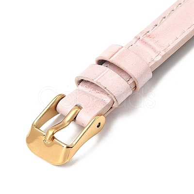 Imitation Leather String Bracelets with Stainless Steel Buckles AJEW-Z053-01J-1