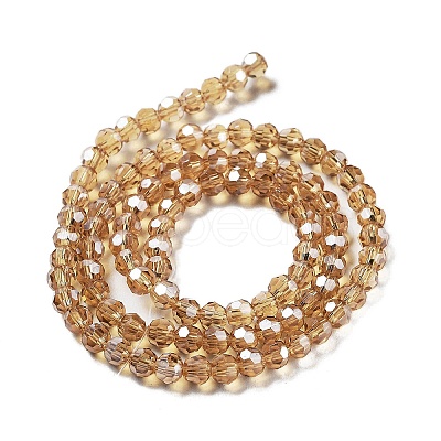 Electroplate Transparent Glass Beads Strands LS-EGLA-A035-T4mm-A17-1