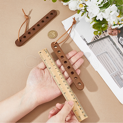 2Pcs 30CM Flat Suede Cord WCOR-FH0001-01-1