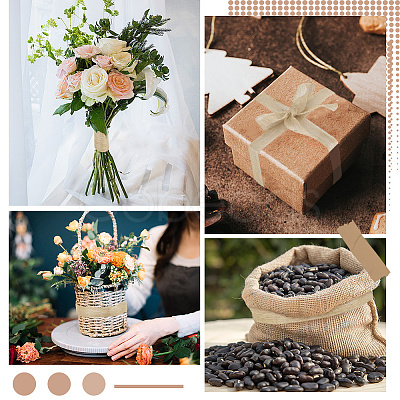 1 Roll Burlap Ribbon OCOR-CY0001-71A-1