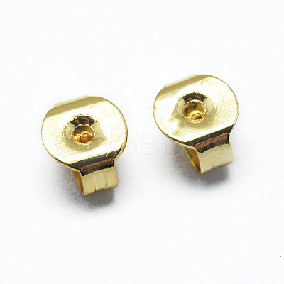 Brass Ear Nuts X-KK-I641-01G-1