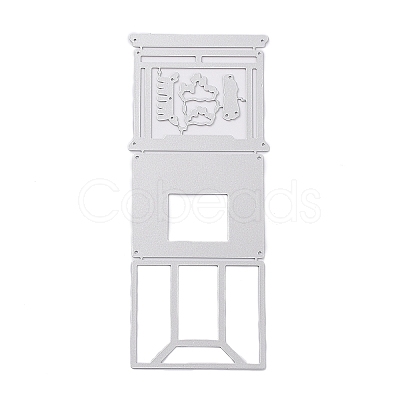 Christmas Fireplace Carbon Steel Cutting Dies Stencils DIY-P076-05-1