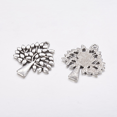 Tibetan Style Pendants TIBEP-A13000-AS-LF-1