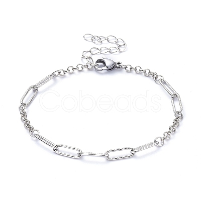 Chain Bracelets BJEW-JB05128-1