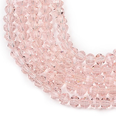 Transparent Glass Beads Strands GLAA-G125-01A-02-1
