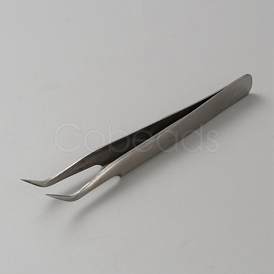 Non-Tarnish 201 Stainless Steel Elbow Tweezers TOOL-WH20006-02B-1