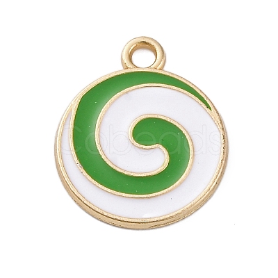 Christmas Alloy Enamel Pendants LS-ENAM-S027-01D-G-1