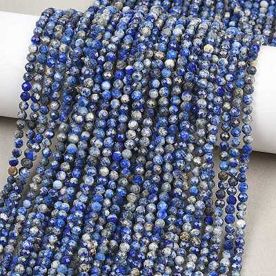 Natural Lapis Lazuli Beads Strands G-RM250104-A6-1