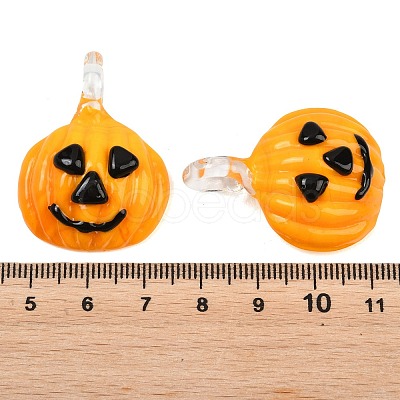 Handmade Lampwork Pendants LAMP-C026-02-1