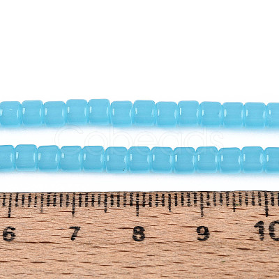 Imitation Jade Glass Beads Strands LS-GLAA-N065-4x4mm-B03-1