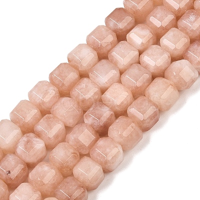 Natural White Jade Beads Strands G-D343-A01-12-1