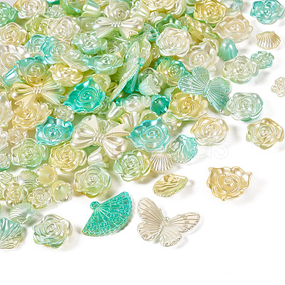 100G Opaque Acrylic Beads OACR-TA0002-93E-1