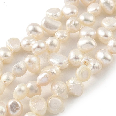 Natural Cultured Freshwater Pearl Beads Strands PEAR-A006-19C-1