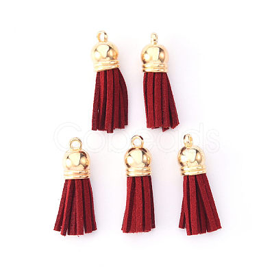 Faux Suede Tassel Pendant Decorations X-FIND-R095-021LG-1