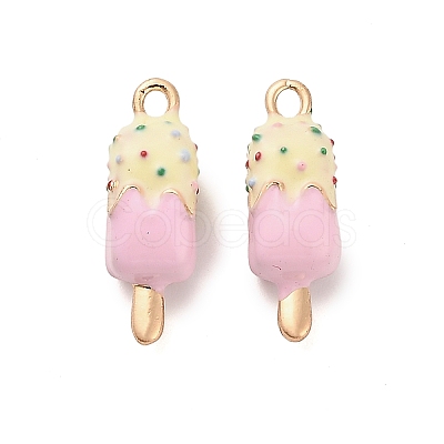 Alloy Enamel Pendants X-PALLOY-R155-01G-06-1