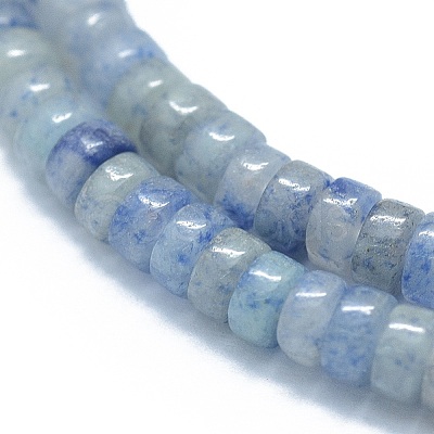 Dyed & Heated Natural Blue Aventurine Beads Strands G-F631-A11-03-1