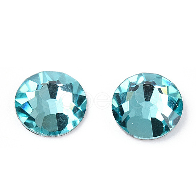 Glass Flat Back Rhinestone Cabochons RGLA-S002-20SS-11-1