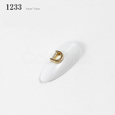 Alloy Nail Art Decorations MRMJ-Q033-037D-1