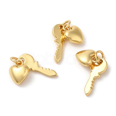 Eco-Friendly Brass Pendants X-KK-M246-20G-1
