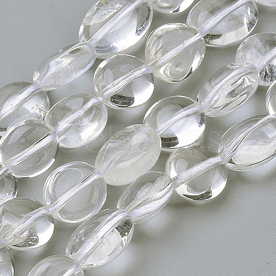 Natural Quartz Crystal Beads Strands X-G-Q952-09-8x10-1
