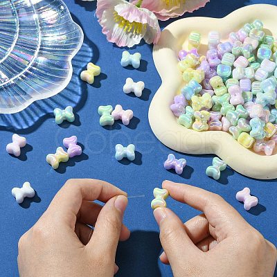 Opaque Acrylic Beads OACR-CJC0009-09-1